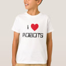 Search for geek kids tshirts Robots