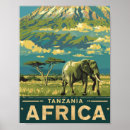 Search for vintage africa travel posters Illustration