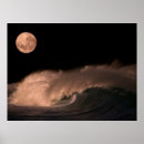 Search for full moon ocean posters Landscape