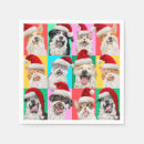 Search for funny christmas napkins Cute animal