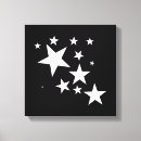 Search for white star canvas prints Space