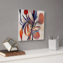 Search for white feather clocks Blue