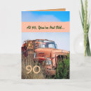 Search for funny 90th birthday cards Over the hill