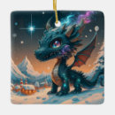 Search for dragon christmas tree decorations Snow