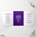 Search for royal purple wedding invitations Modern