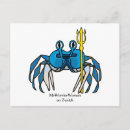 Search for trident postcards Blue