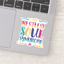 Search for wanderlust stickers Typography