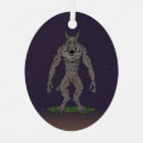 Search for werewolf christmas tree decorations Monster