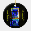 Search for stained glass window christmas tree decorations Christian