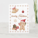 Search for gingerbread man christmas cards Festive