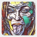 Search for womans face stickers Girl