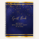 Search for 80th birthday guest books Gold
