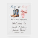 Search for gender reveal welcome signs Cowboy