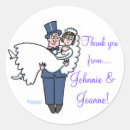 Search for bride and groom cartoon stickers Funny