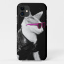 Search for cat with sunglasses iphone cases Cute