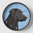 Search for labrador retriever clocks Black