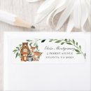 Search for baby owl return address labels Whimsical