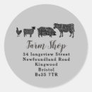 Search for meat cuts stickers Animal
