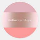 Search for coral pink stickers Minimalist