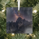 Search for mountain christmas tree decorations Landscape