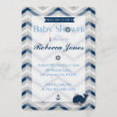 Search for beach baby boy shower invitations Navy