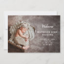 Search for newborn square invitations Photo collage