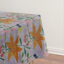 Search for orange and blue tablecloths Flower