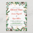 Search for holiday rehearsal dinner invitations Watercolor