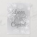 Search for christmas 4x6 wedding invitations snowflakes