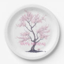 Search for cherry blossom paper plates Floral