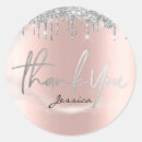 Search for girls 15th birthday party stickers Silver