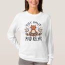 Search for cat yoga tshirts Relax
