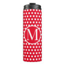 Search for retro polka dots mugs Red and white