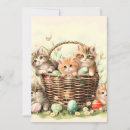 Search for cat lovers easter cards Kitty