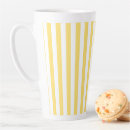 Search for yellow and white stripes mugs Trendy