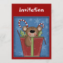 Search for teddy bear christmas invitations Xmas