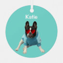 Search for french bulldog christmas tree decorations Animals