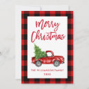 Search for vintage red truck christmas cards Rustic