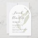 Search for leaf engagement party invitations Modern