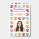 Search for printing id badges Girly