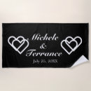 Search for bride and groom beach towels Modern