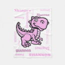 Search for dinosaur for kids blankets Pink