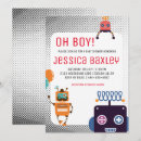 Search for robot invitations Kids