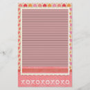 Search for love letter stationery paper Red
