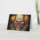 Search for creepy clown cards Horror