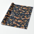 Search for woodland fox wrapping paper Funny