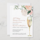 Search for floral anniversary invitations Greenery