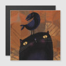 Search for fall halloween cards Black cat