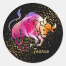 Search for gold bull stickers Black
