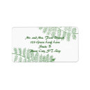 Search for fern return address labels Leaves